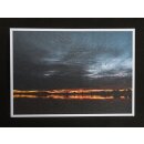 Ansichtskarte Ammersee | Sonnenuntergang unter Wolken bei...