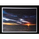 Ansichtskarte Ammersee | Farbenprächtiger Sonnenuntergang von Herrsching aus