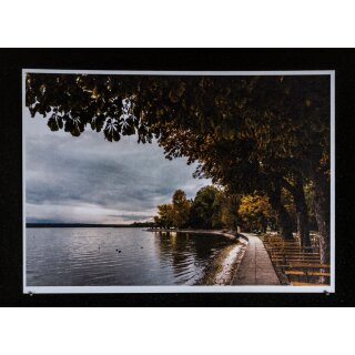 Ansichtskarte Ammersee | Blick vom Seehof in Herrsching nach Norden